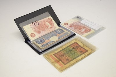 Lot 144 - Quantity of mainly GB banknotes
