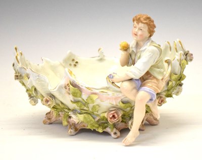 Lot 504 - Schierholz & Sohn porcelain figural centrepiece