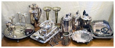 Lot 740 - Quantity of Various silver plated items