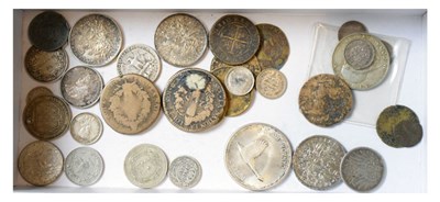 Lot 147 - Quantity of world silver and other coinage