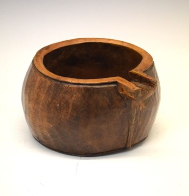 Lot 333 - Possibly Norwegian carved birch bowl