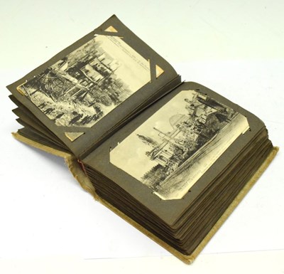 Lot 227 - Album of WWI era French postcards