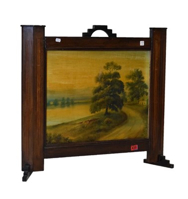 Lot 669 - Art Deco firescreen