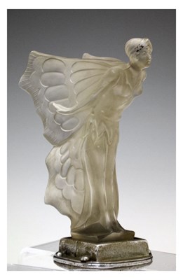 Lot 444 - Red Ashay 'Butterfly Girl' car mascot