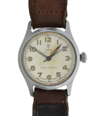 Lot 133 - Gentleman’s Tudor Oyster shock resisting stainless steel wristwatch