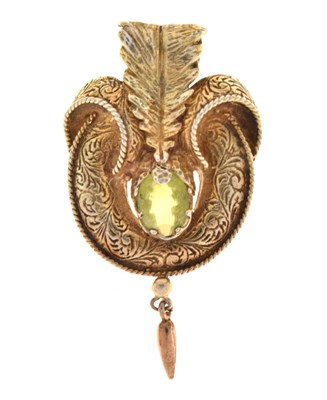 Lot 73 - Victorian pendant