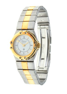 Lot 152 - Lady's Chopard St. Moritz bi-metal quartz wristwatch