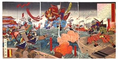 Lot 376 - Small group of Japanese woodblock prints