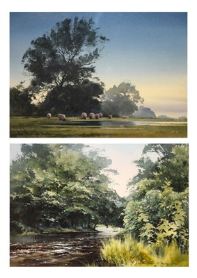 Lot 708 - Two watercolours - D. Rothwell Bailey