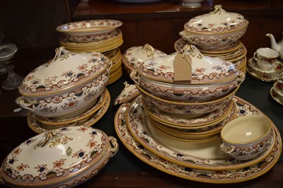 Lot 598 - Wedgwood transfer-printed service