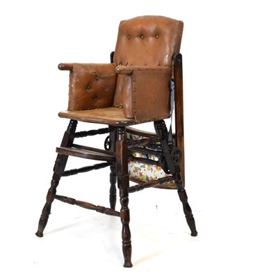 Lot 719 - Early 20th Century child's high chair
