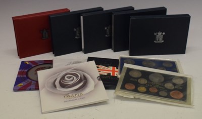 Lot 138 - Five Royal Mint Proof Presentation Packs etc