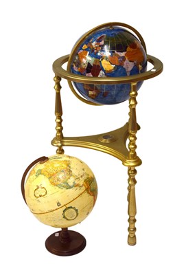 Lot 613 - Globe on stand, plus another