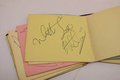 Lot 147 - 1960s autograph book