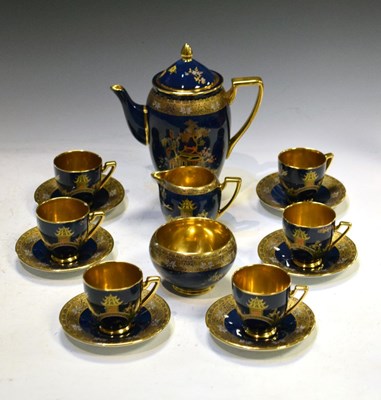 Lot 529 - Carlton ware New Mikado coffee set
