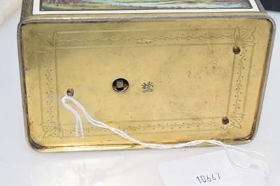 Lot 163 - Karl Griesbaum of Triberg - good quality enamel singing bird box