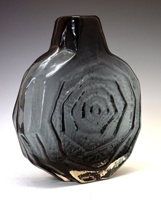 Lot 311 - Whitefriars Indigo 'Banjo' vase