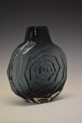 Lot 311 - Whitefriars Indigo 'Banjo' vase