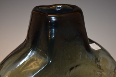 Lot 311 - Whitefriars Indigo 'Banjo' vase