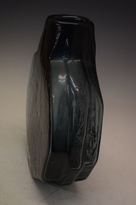 Lot 311 - Whitefriars Indigo 'Banjo' vase