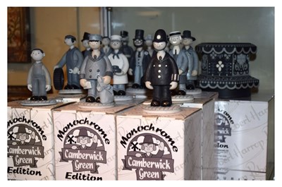 Lot 253 - Robert Harrop Camberwick Green - Fourteen boxed 'Monochrome Edition'