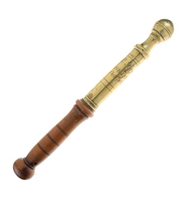 Lot 154 - Bristol Riots truncheon R. Bryant Oct 30 1831