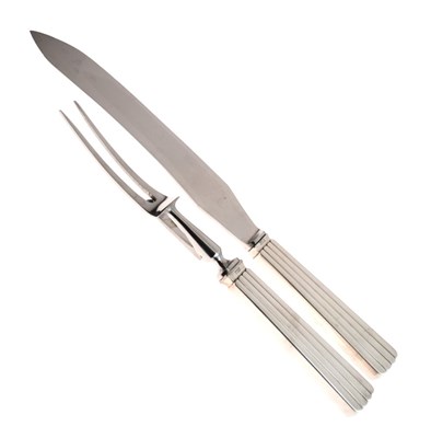 Lot 117 - Georg Jensen carving set