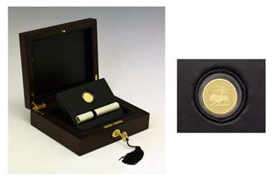 Lot 125 - Coins - St Helena Elizabeth II gold half Mohur Coin, 2014