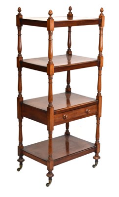 Lot 633 - Four tier what-not