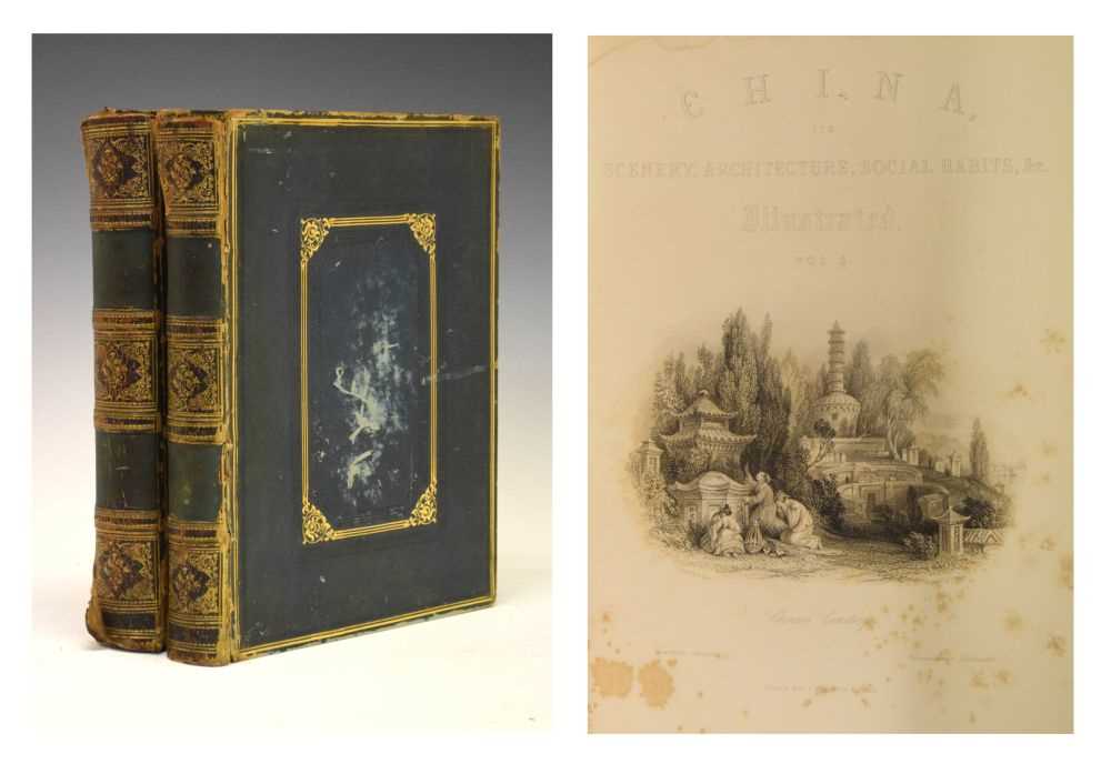 Lot 364 - Wright & Allom 'Views of China', two vols.