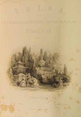 Lot 364 - Wright & Allom 'Views of China', two vols.