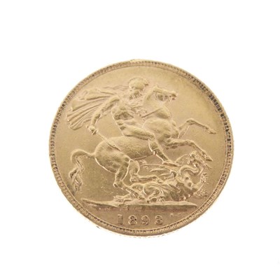 Lot 139 - Coins - Victorian gold sovereign, 1893
