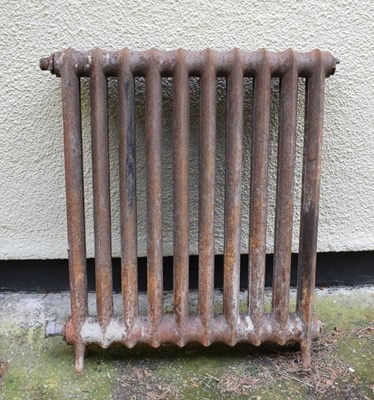 Lot 808 - Mid 19th Century cast iron radiator