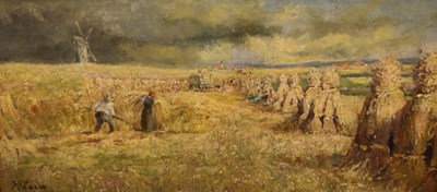 Lot 642 - Early 20th Century Dutch School - Haymaking