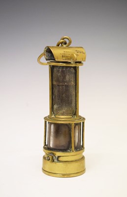 Lot 153 - W. H. Hall, Birmingham - Second quarter 19th Century 'Clanny' type miner's safety lamp
