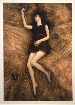 Lot 732 - After Fletcher Sibthorp - signed limited edition print - 'Quiet Space - Everything You Touch'