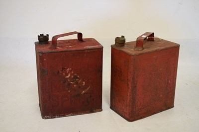 Lot 644 - Shell petrol can