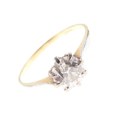 Lot 2 - Solitaire diamond ring