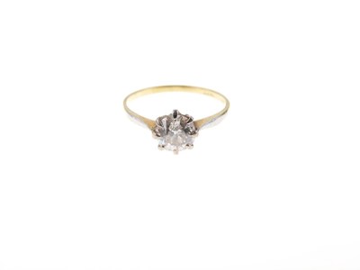Lot 2 - Solitaire diamond ring