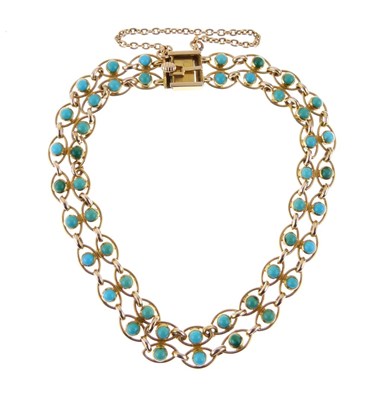 Lot 38 - Turquoise bracelet