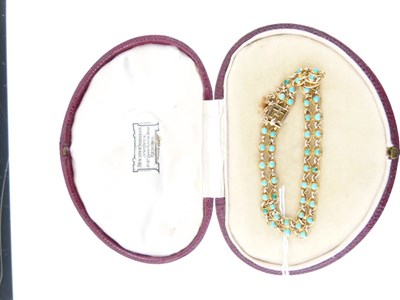 Lot 38 - Turquoise bracelet