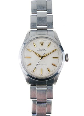 Lot 70 - Rolex - Gentleman's stainless steel Oyster Royal wristwatch