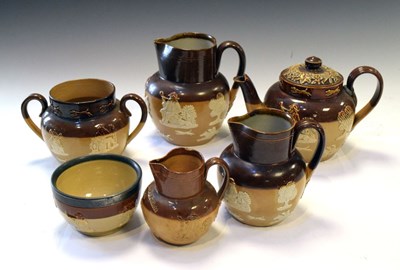 Lot 407 - Six small stoneware items