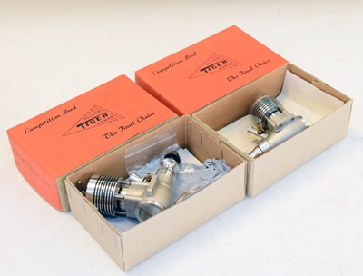 Lot 370 - John Oliver Engineering (Dorset), Tiger Power- Two boxed diesel model aircraft engines
