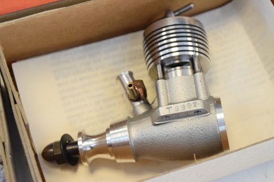 Lot 370 - John Oliver Engineering (Dorset), Tiger Power- Two boxed diesel model aircraft engines