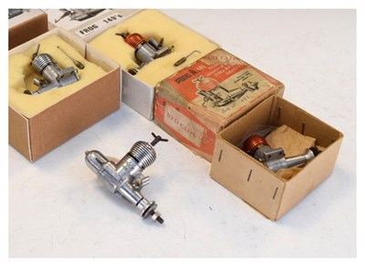 Lot 354 - Four Frog model aircraft diesel engines