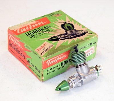 Lot 351 - Taifun Hurrikan 1,48ccm / 1.5cc diesel model aircraft engine