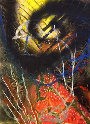 Lot 675 - Mixed media abstract