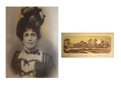 Lot 758 - Group of framed prints and photograph to include; Mary Coleman soft pastels, etc