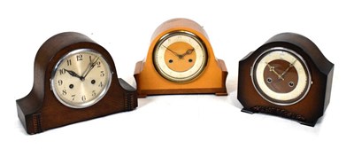 Lot 507 - Three mantel clocks
